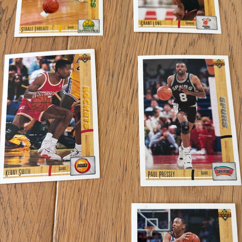 Upper Deck Vintage Basketball Trading Cards Collection ‘91-92 - Picture 5 of 11